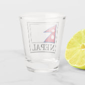 Nepal Schnapsglas (Rückseite)