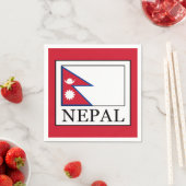 Nepal Serviette (Beispiel)