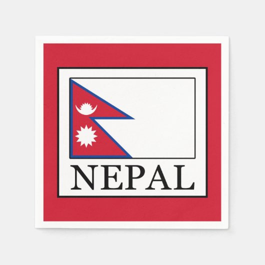 Nepal Serviette (Vorderseite)