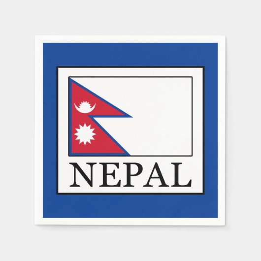 Nepal Serviette (Vorderseite)