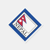 Nepal Serviette (Ecke)
