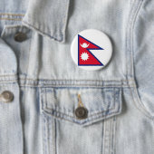 Nepal-Staatsflagge Button (Beispiel)