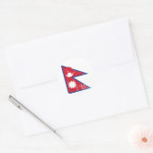 Nepal-Sticker Runder Aufkleber (Umschlag)