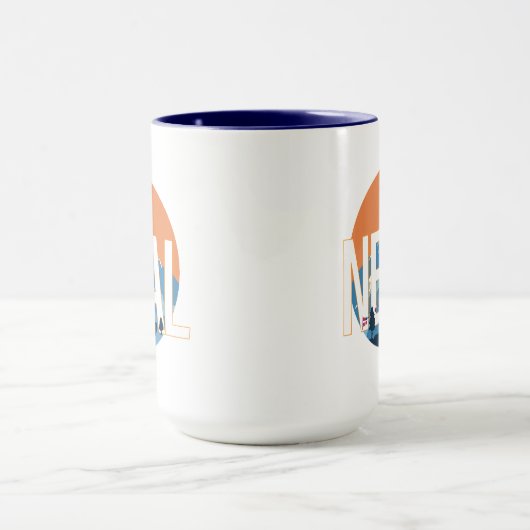 Nepal Temple Mount Everest Tasse (Zentrum)