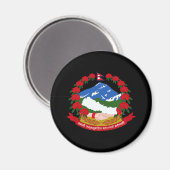 Nepal-Wappen Magnet (Vorderseite/Rückseite)