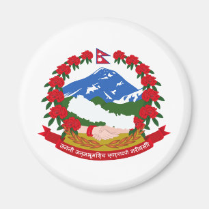 Nepal-Wappen Magnet