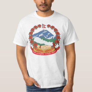 Nepal-Wappen T - Shirt