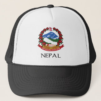 Nepal-Wappen Truckerkappe