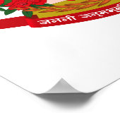 Nepaleküste Poster (Ecke)