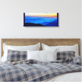 Nepalesischer Sonnenuntergang in den Farben von Ni Leinwanddruck (Insitu (Schlafzimmer))