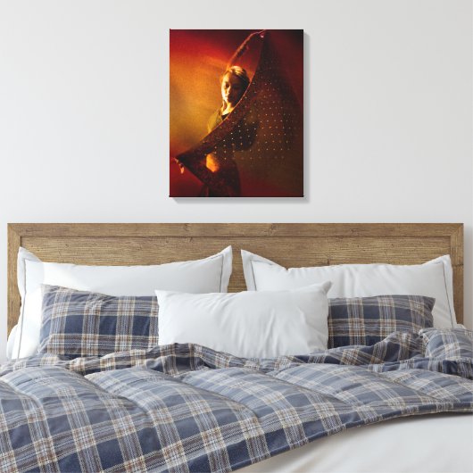 Nepalesischer Tänzer Leinwanddruck (Insitu (Schlafzimmer))