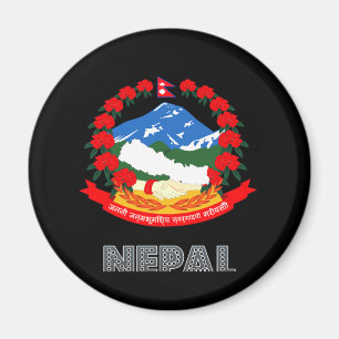 Nepalesisches Emblem Magnet
