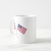 Nepali-Amerikaner Kaffeetasse (Vorderseite Links)