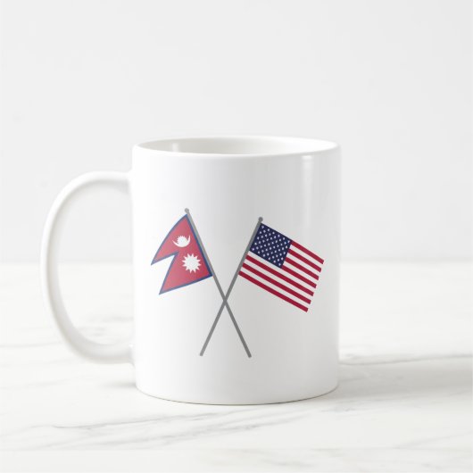 Nepali-Amerikaner Kaffeetasse (Links)