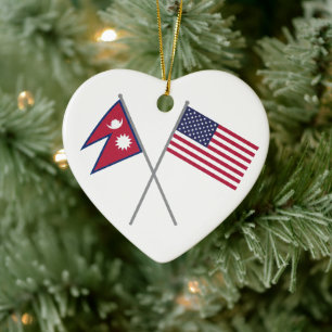 Nepali-Amerikaner Keramik Ornament