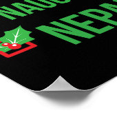 Nepali Funny Nepal Pajama Weihnachtsgeschenk Poster (Ecke)