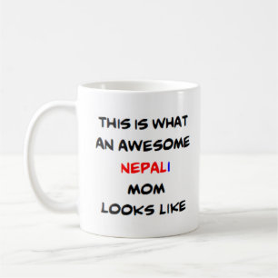 nepali mutter, großartig kaffeetasse