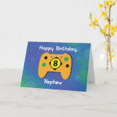 Nephew 8-jähriger Gamer-Controller Karte (Gelbe Blume)