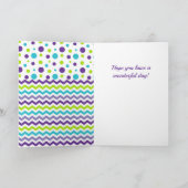 Nephew Birthday Dinosaur Dino-Mite Karte (Innenseite)