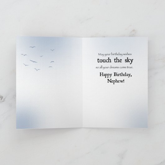 Nephew Eagle Birthday Karte (Innenseite)