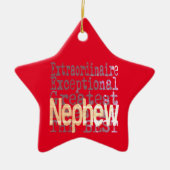 Nephew Extraordinaire Keramik Ornament (Vorne)