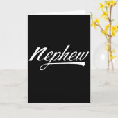 ***NEPHEW*** FREUT SICH AUF "YOU"!!!! KARTE (Gelbe Blume)