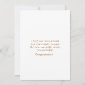 Nephew Graduation Cap and Cake Congratulations (Rückseite)