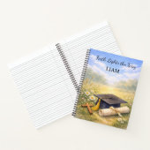 Nephew Graduation Personalized Christian Gift Notizblock (Innenseite)