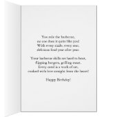 Nephew Grill Master Birthday (Innen (Rechts))