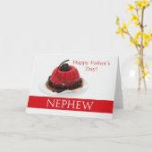 Nephew Happy Vatertag Karte (Gelbe Blume)