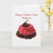 Nephew Happy Vatertag Karte (Gelbe Blume)
