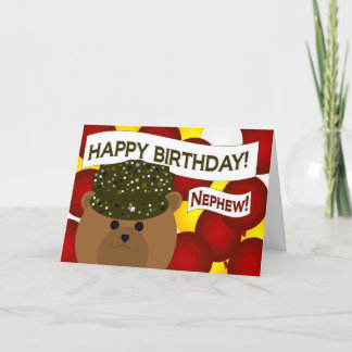 Nephew - Herzlichen Glückwunsch zum Geburtstag, So Karte