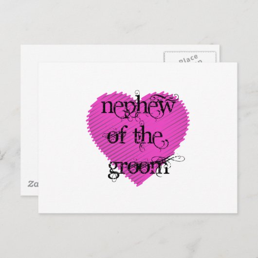 Nephew Postkarte (Vorne/Hinten)