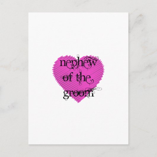 Nephew Postkarte (Vorderseite)