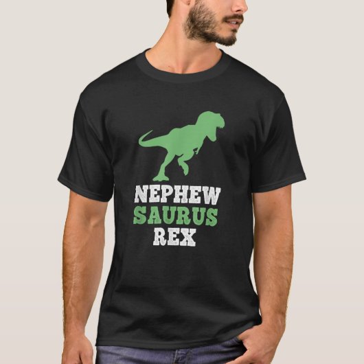 Nephew Saurus Rex Funny Dinosaur NephewSaurus Gesc T-Shirt (Vorderseite)