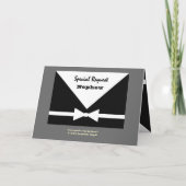 NEPHEW - Sonderanfrage - mein Rufträger sein Einladung (Rückseite)