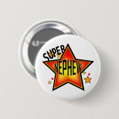 Nephew Super Star Funny Button (Vorne & Hinten)