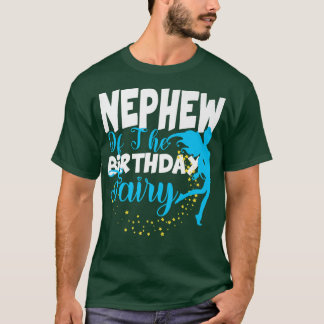 Nephew The Birthday Fairy Fantasy Birthday Squa T-Shirt
