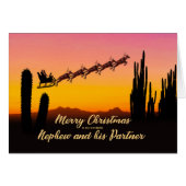 Nephew und Partner Weihnachten Weihnachten über Wü (Vorderseite (Horizontal))