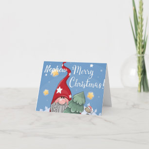 **NEPHEW'S CHRISTMAS** GNOME CARD KARTE