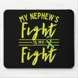 Nephews Kampf ist mein Kampf gegen Nierenerkrankun Mousepad