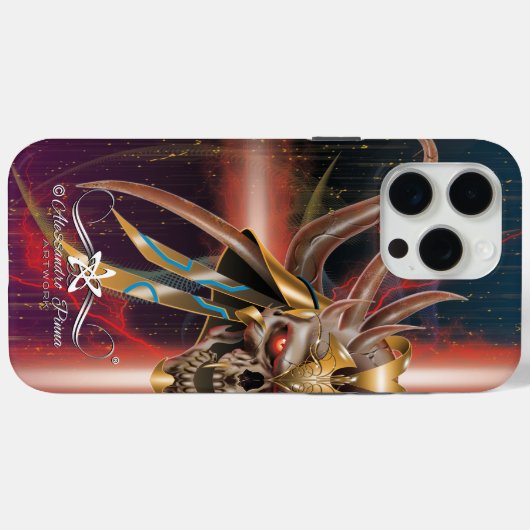 Nephila Case-Mate iPhone Hülle (Rückseite (Horizontal))