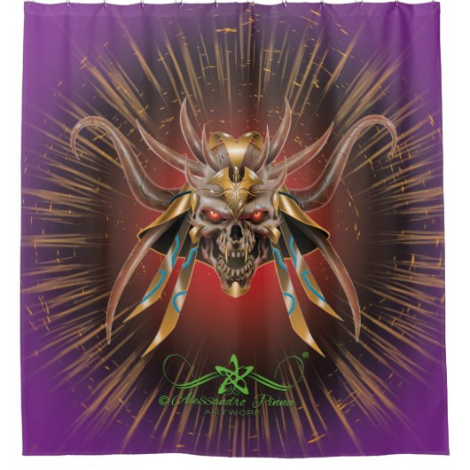 Nephila Duschvorhang (Vorderseite)