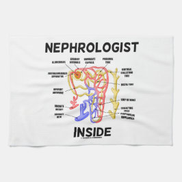 Nephrologe-Innere (Niere Nephron) Geschirrtuch