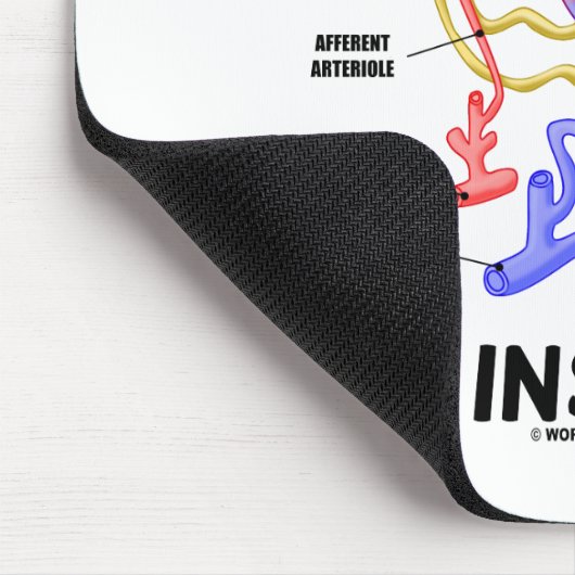 Nephrologe Inside Kidney Nephron Mousepad (Ecke)