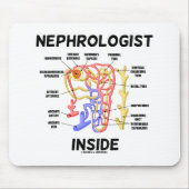 Nephrologe Inside Kidney Nephron Mousepad (Vorne)