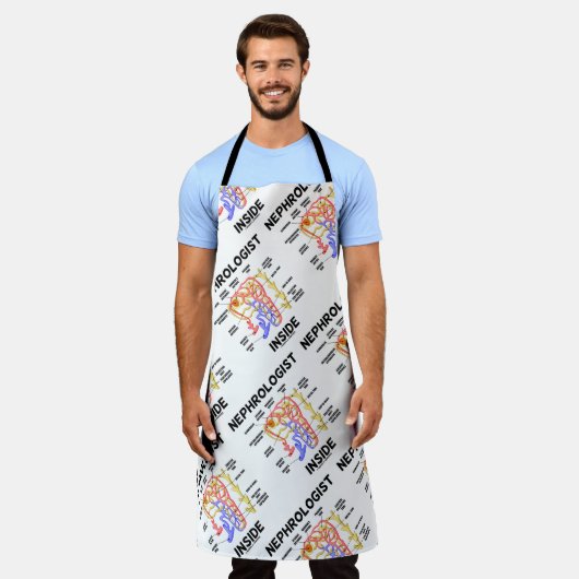 Nephrologe Inside Kidney Nephron Schürze (Getragen)