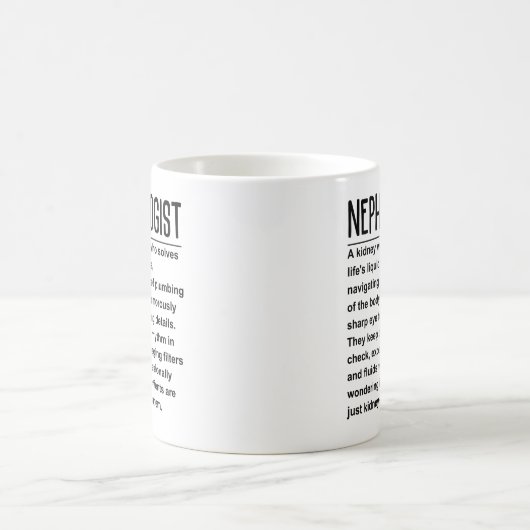 Nephrologe Kaffeetasse (Mittel)