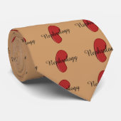 Nephrologe-Krawatte, einzigartiger Nierenentwurf Krawatte (Gerollt)