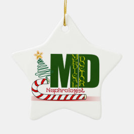 Nephrologe MERRY CHRISTMAS DOCTOR Keramik Ornament
